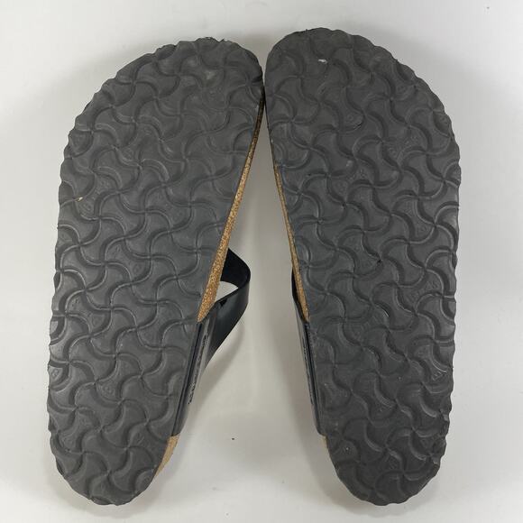 Birkenstock Gizeh Thong Sandals Women Size 40 US Size 9-9.5 Black BirkoFlor - Picture 8 of 9